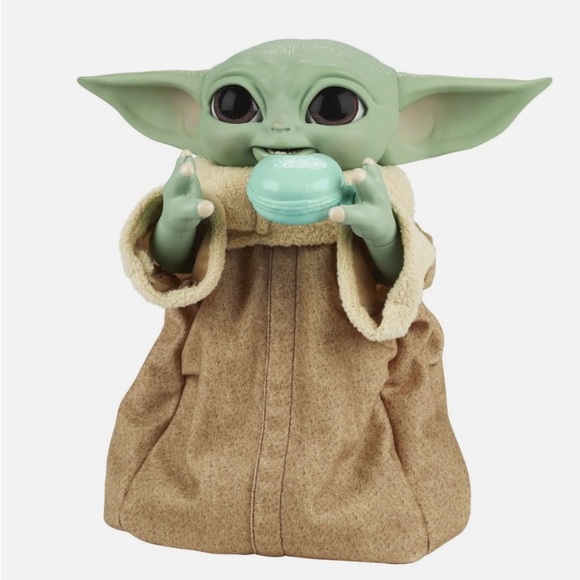 💚 GALACTIC SNACKIN GROGU INTERACTIVE TOY SET 💚 - Picture 6 of 10